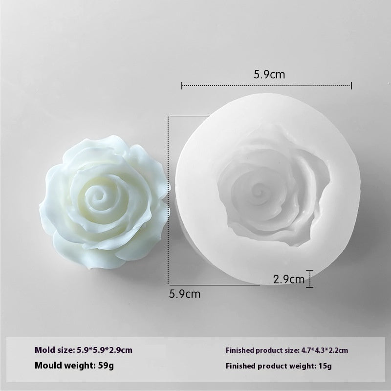 Flower Aromatherapy Candle Silicone Mold DIY