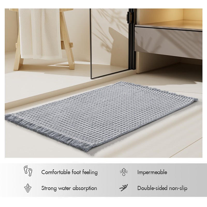 Bathroom Door Absorbent Domestic Toilet Non-slip Mat Bathroom Door Mat