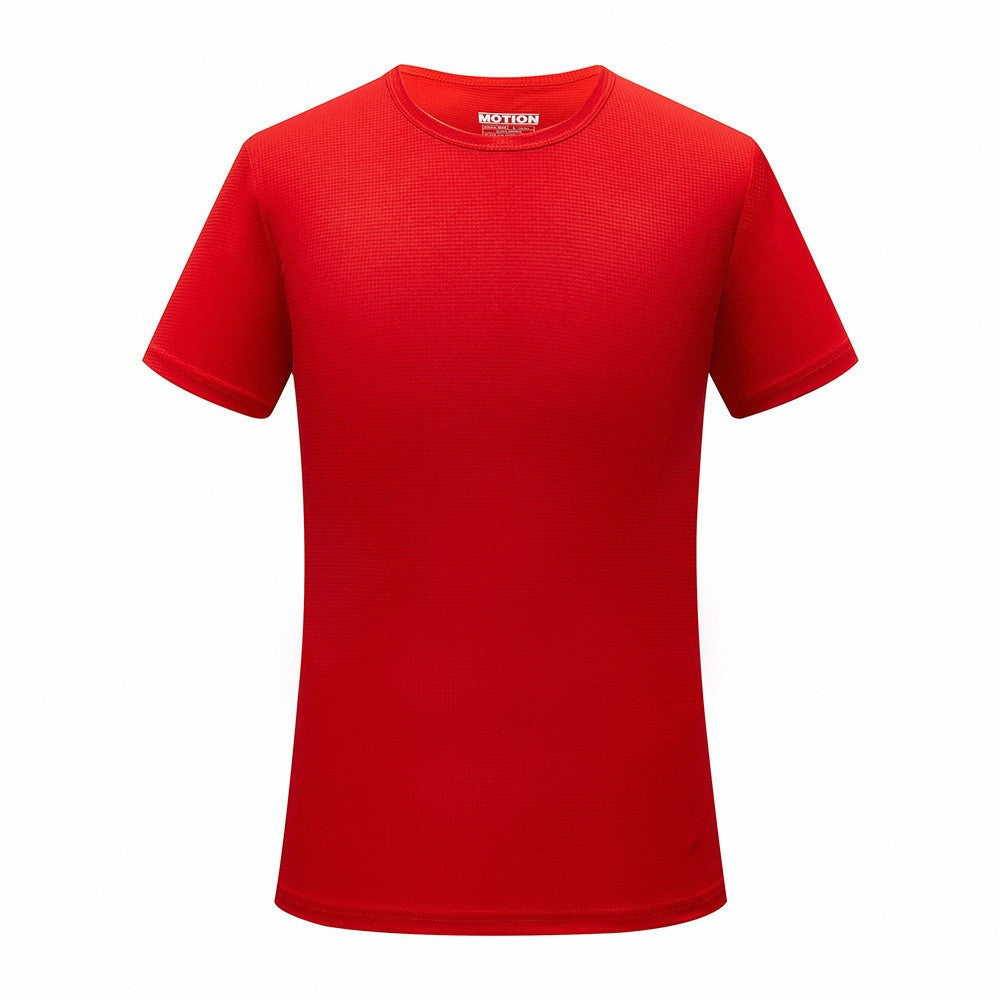 Mens Slim Fit Quick Dry T Shirt Solid Athletic For Running