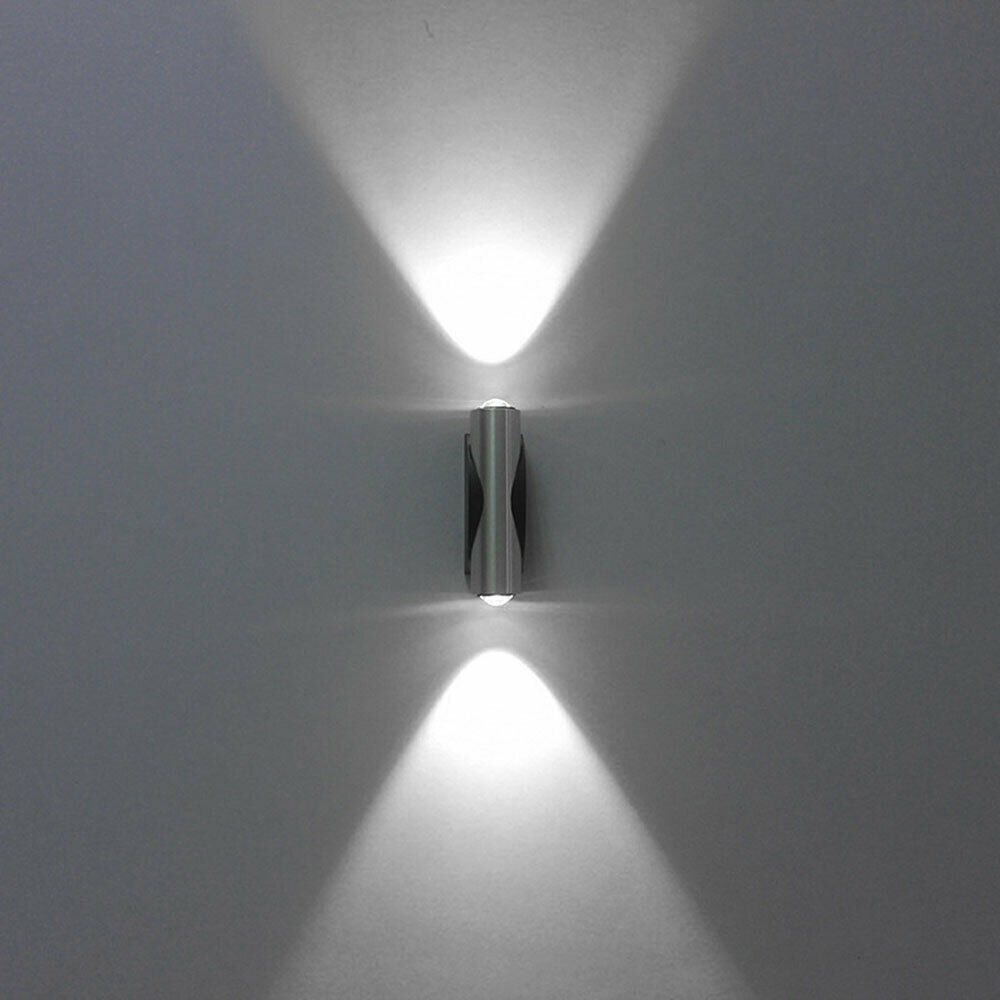 LED Aluminum Frame Wall Lamp Indoor 85-265V Decorative Lighting for Corridor Living Room and Bedside