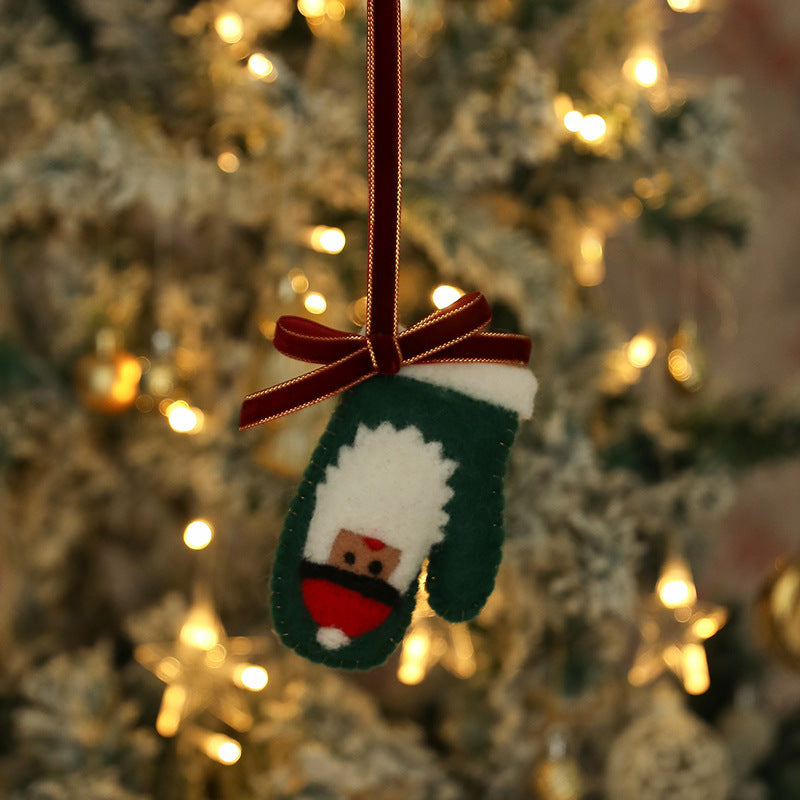 Christmas Gift Wool Felt Christmas Tree Pendant