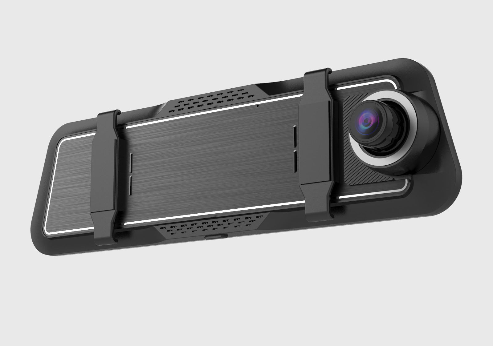 Streaming Rearview Mirror Dash Cam – Dual Lens Full Screen Touch