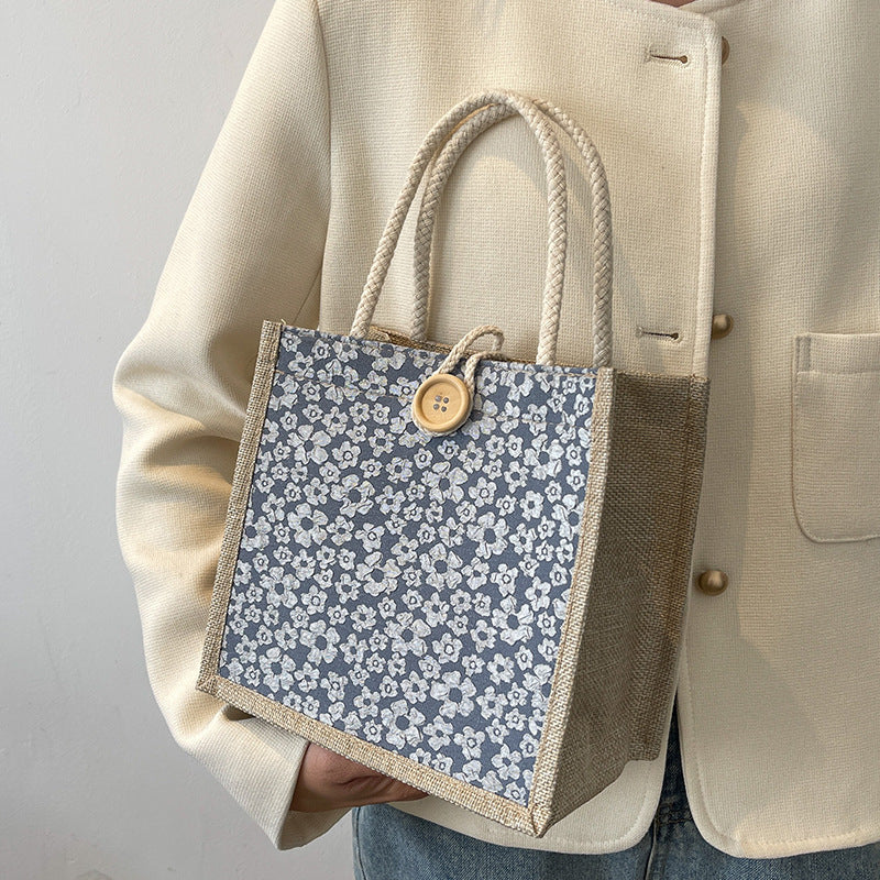 Western Style Japanese Ins Small Shoulder Lunch Box Bag