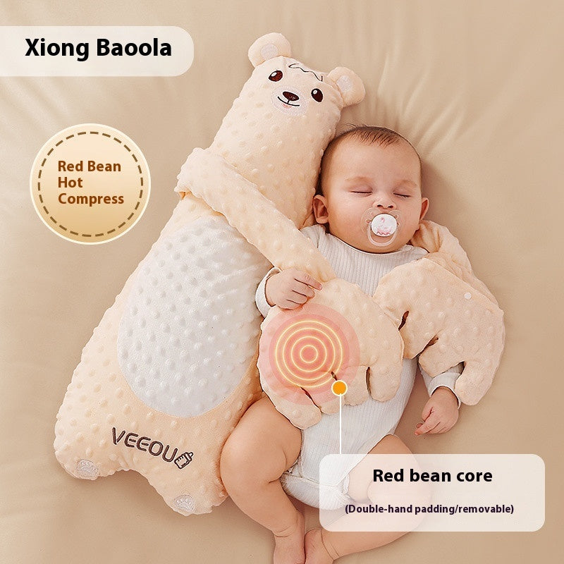 W9Q Wenou Baby Hug Sleep Soothing Pillow – Palm-Shaped Doll Cushion