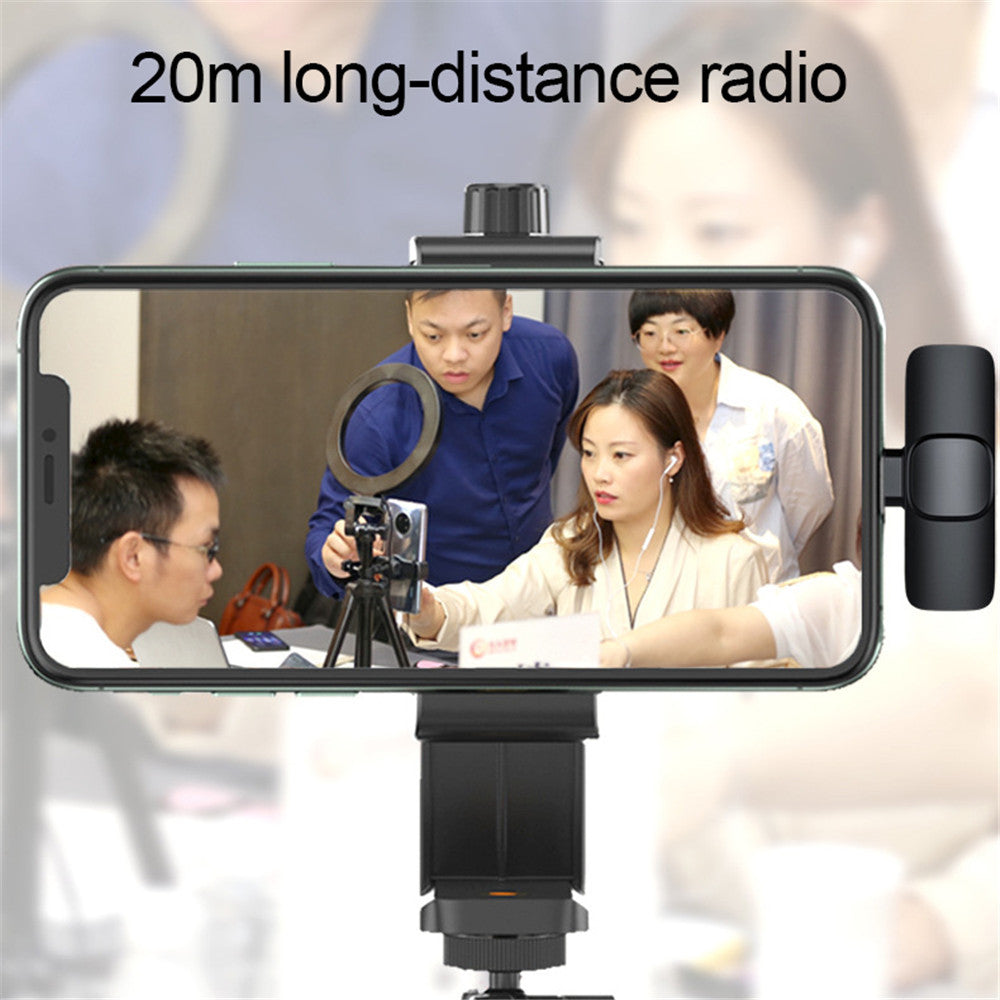 ClearCast™ Wireless Lavalier Microphone – iPhone & Android Compatible