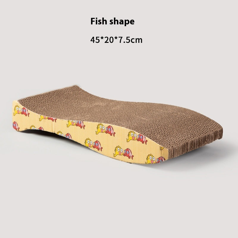 Corrugated Paper Scratch-resistant Scratching Board Non-chip Cat