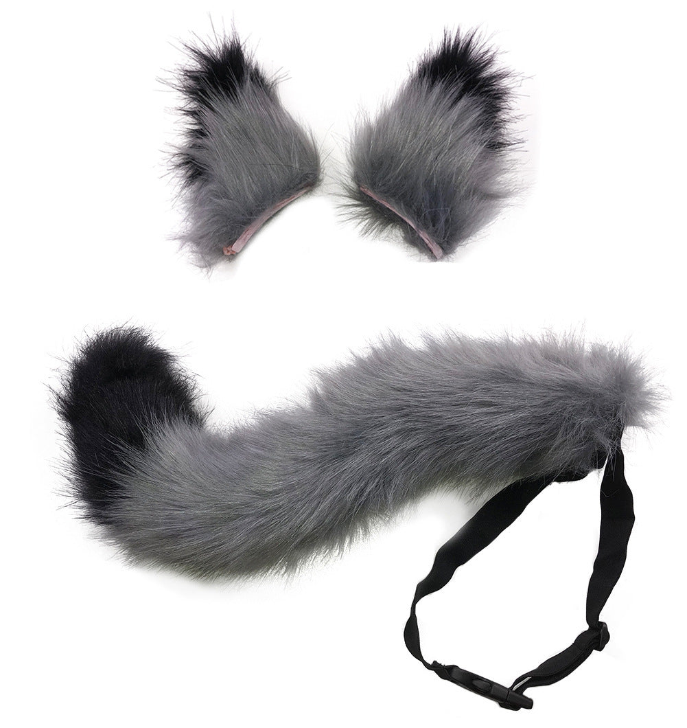 Halloween Party Props Fox Ears 65cm Tail