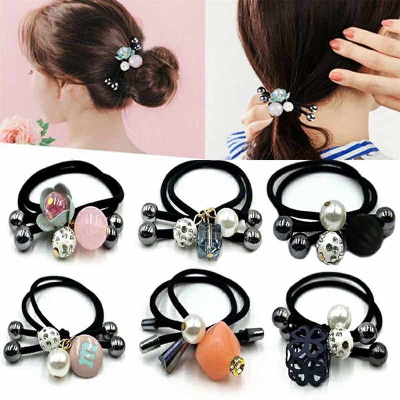 All-matching Women's Rubber Hair Accessories Suit