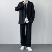 Plus Size Suit Jacket Men's College Style Spring And Autumn