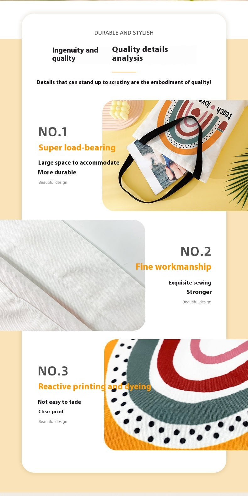 Female Printed Canvas Handbag – Stylish & Durable Tote Bag