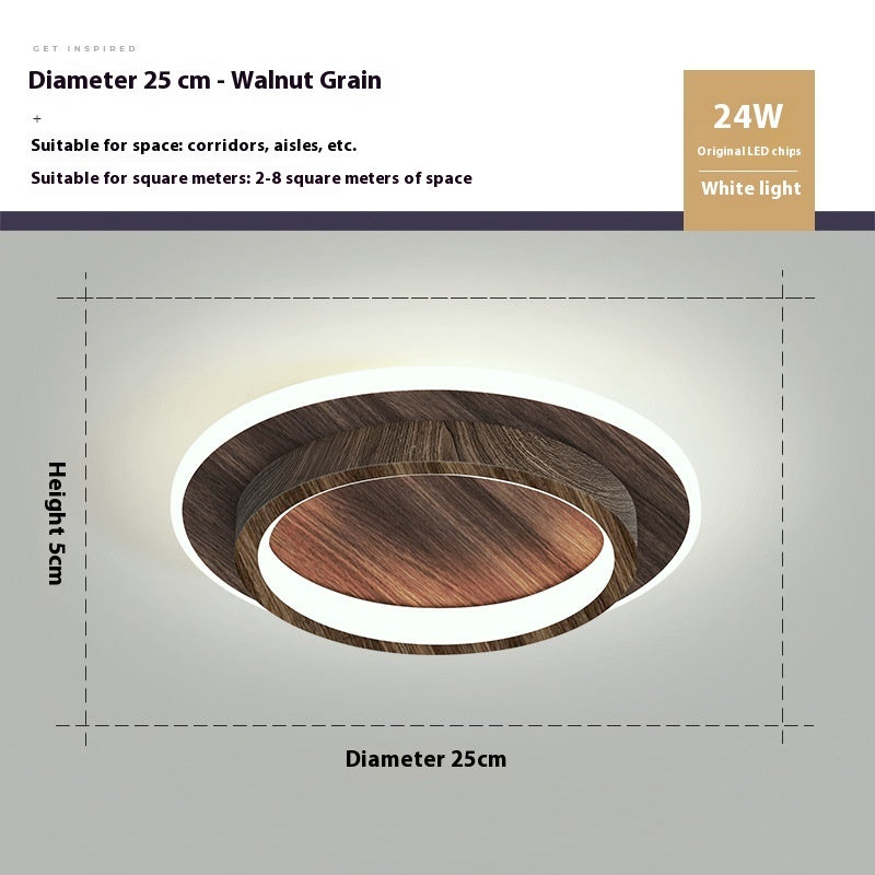 Led Hallway Light Entrance Foyer Nordic Simple Corridor Aisle Light Ceiling Luminaire Surface Mounted Luminaire