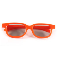 Orange 3D Glasses Children's