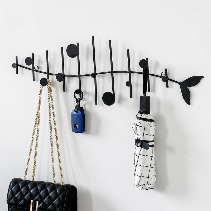Door Wall Key Hook Hallway Wall Room Dormitory Rack Rock Wood