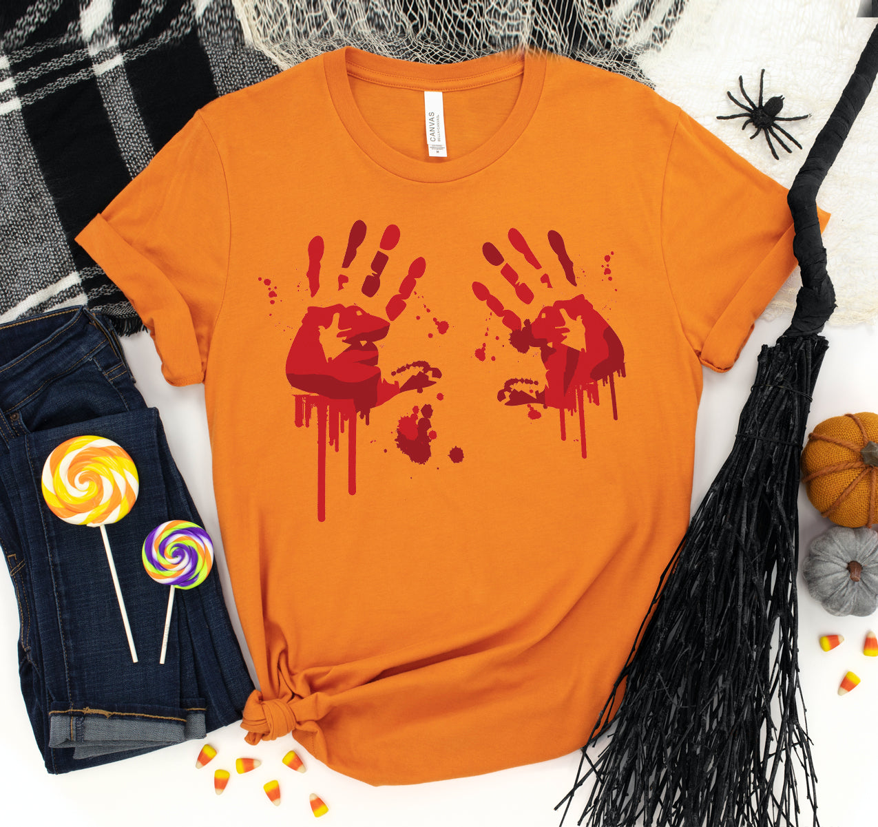 Bloody Hand Prints T-shirt