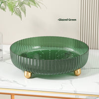 Transparent Green Drain Plate