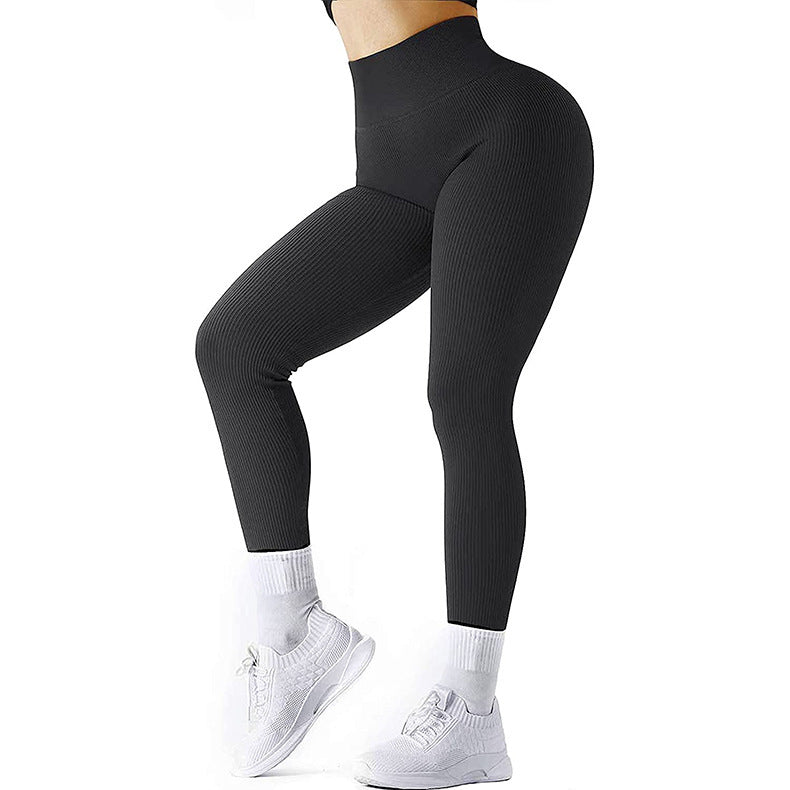 Women’s High-Waist Slim Fit Solid Color Pants – Fashion Casual Nylon Stretch