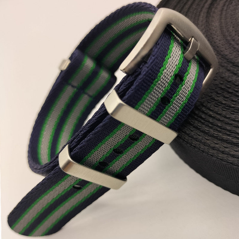 Versatile Leisure Men's Canvas Nylon Woven Strap – Durable Adjustable Band