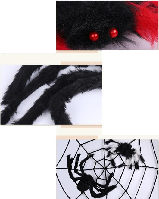 Halloween Spider Decoration Props Plush Toy
