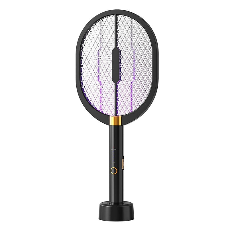 Electric Mosquito Swatter With Rechargeable Automatic Mosquito Attraction