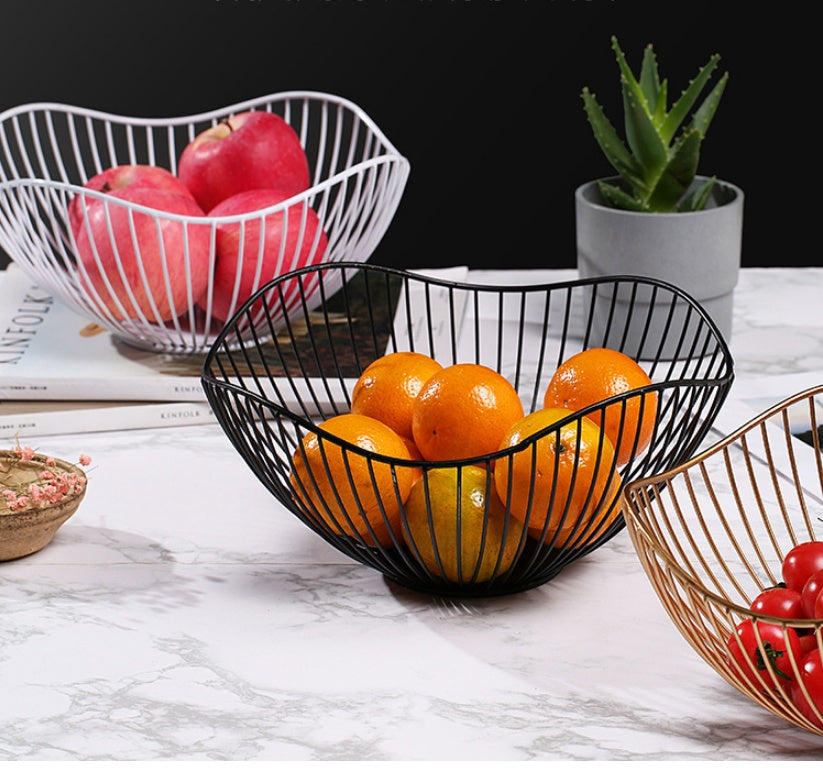 Creative And Simple Fruit Tray Home Desktop Storage Basket