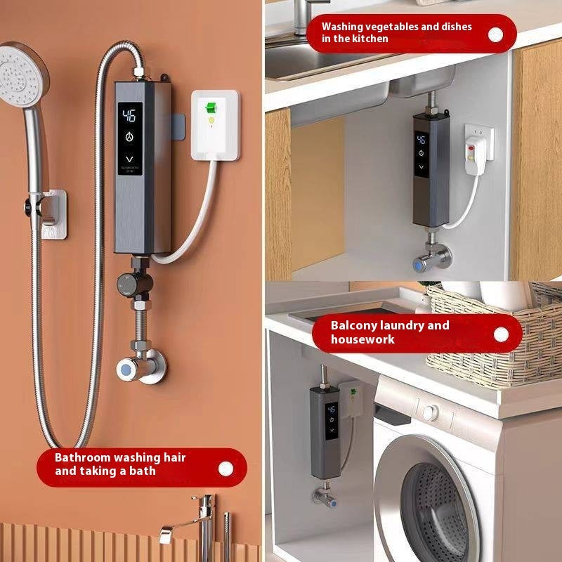 Instant Electric Water Heater Kitchen Toilet