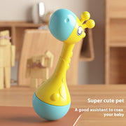 Giraffe Sand Hammer Baby Early Education Music Toy