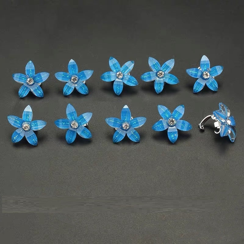 Braided Hair Headdress Small Hairclip Rhinestone Mini Hair Clip Children