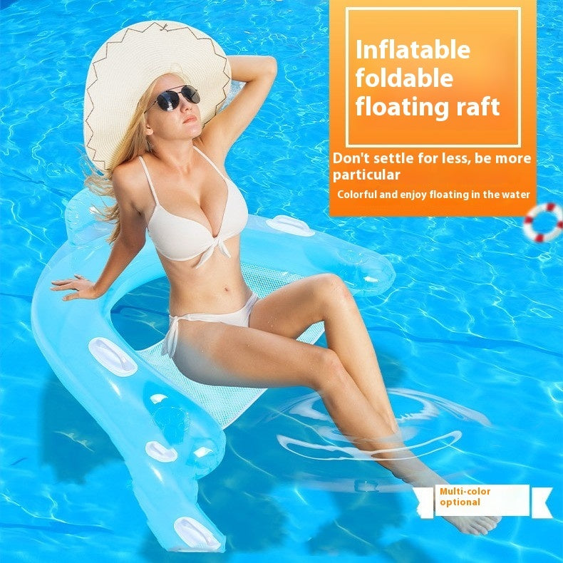 Water Floating Bed Inflatable Swimming Ring