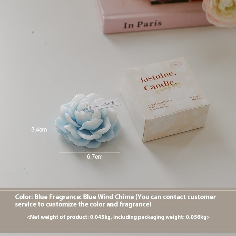 Flower Fragrance Hand Gift Aromatherapy Candle