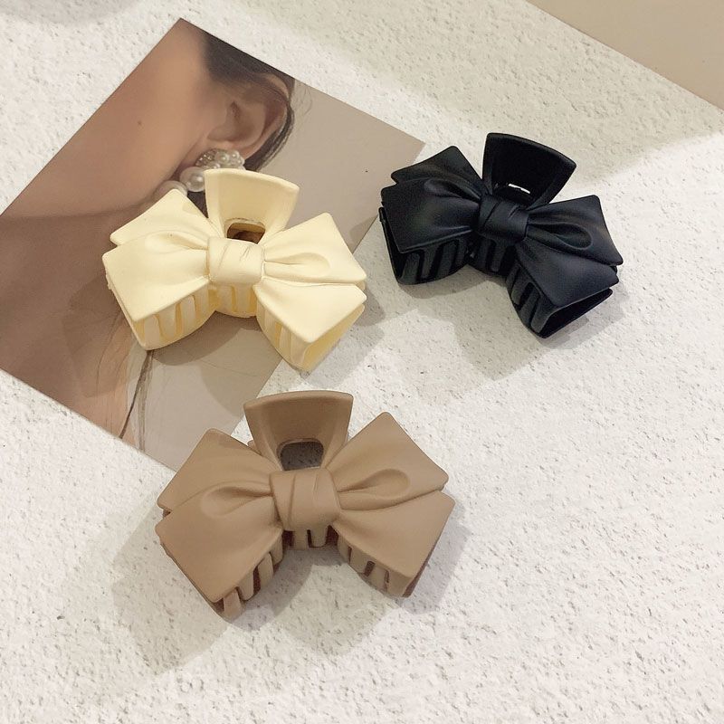 Barrettes All-match Hair Updo Holder Simple High Ponytail Shark Clip