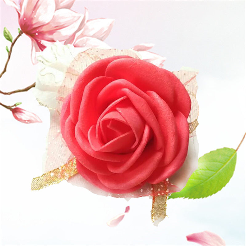 Wedding Wrist Flower Bridal Supplies Eight Colors Optional