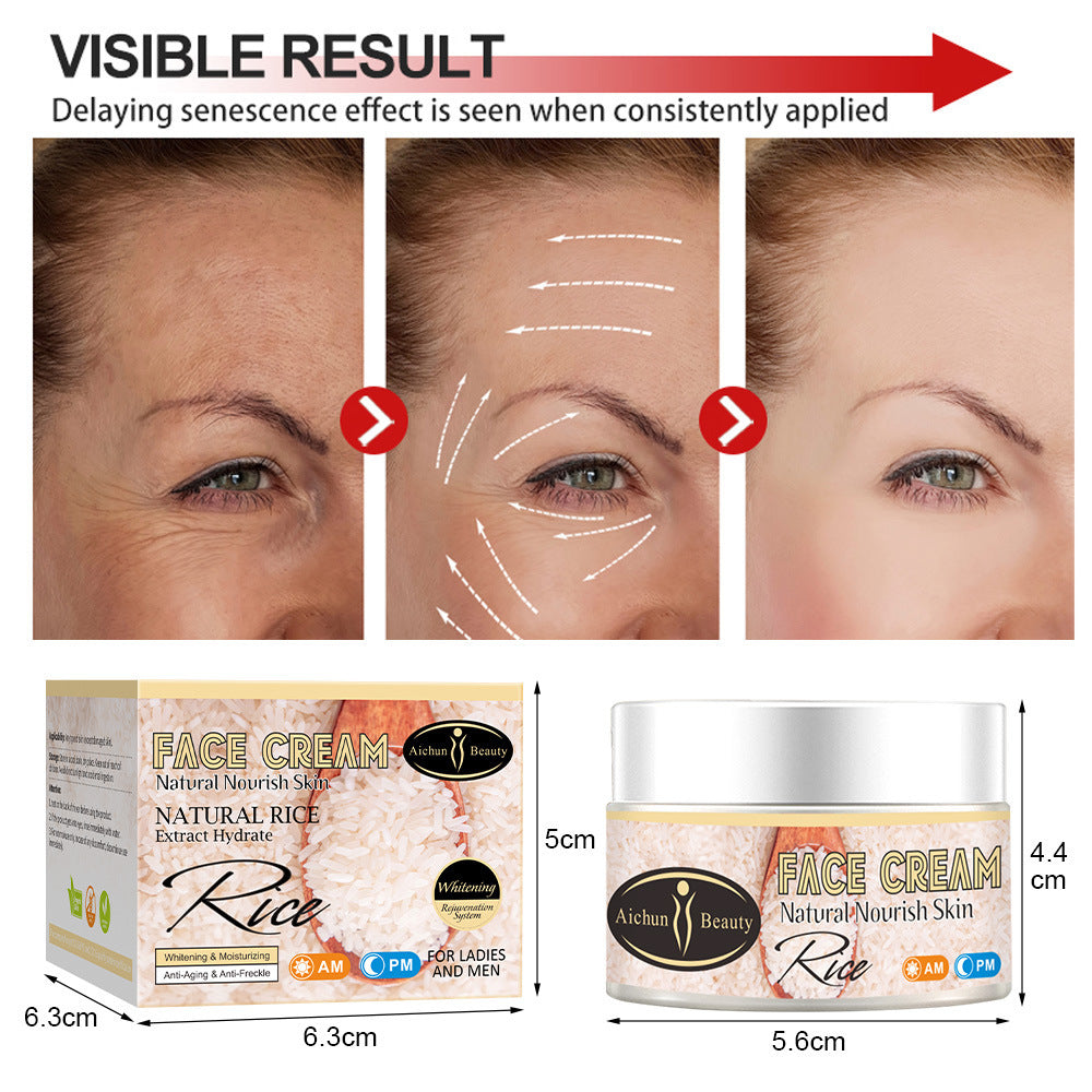 Rice Extract Collagen Cream For Moisturizing Brightening
