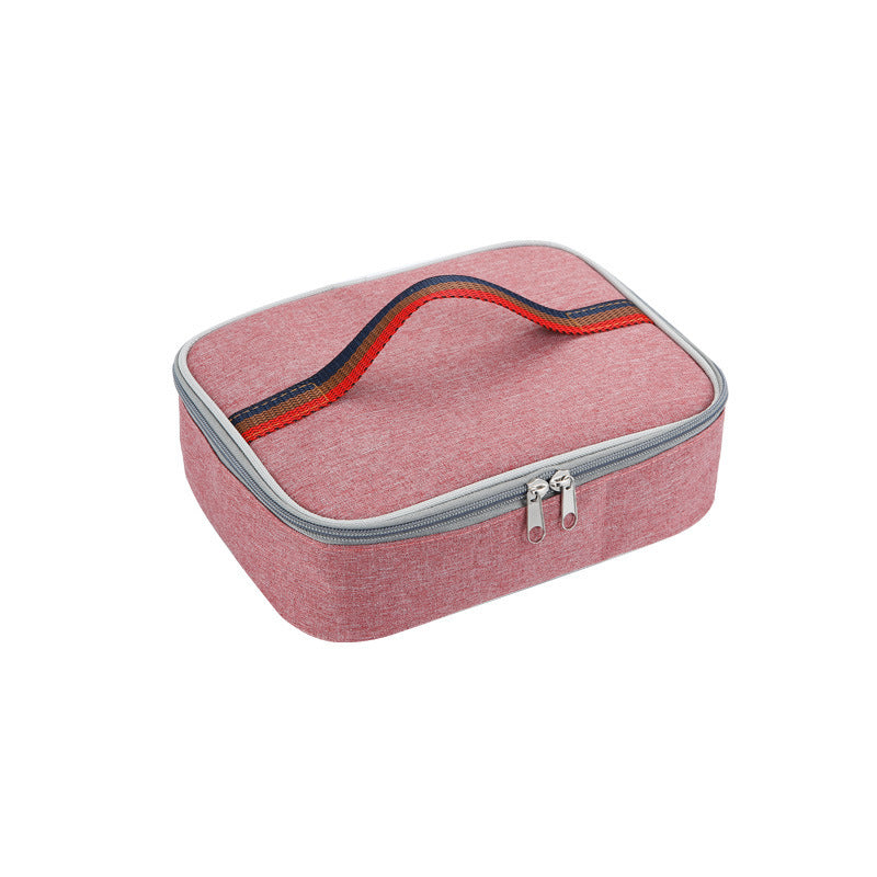 Japanese Oxford Cloth Portable Insulated Thick Aluminum Foil Lunch Thermal Bag