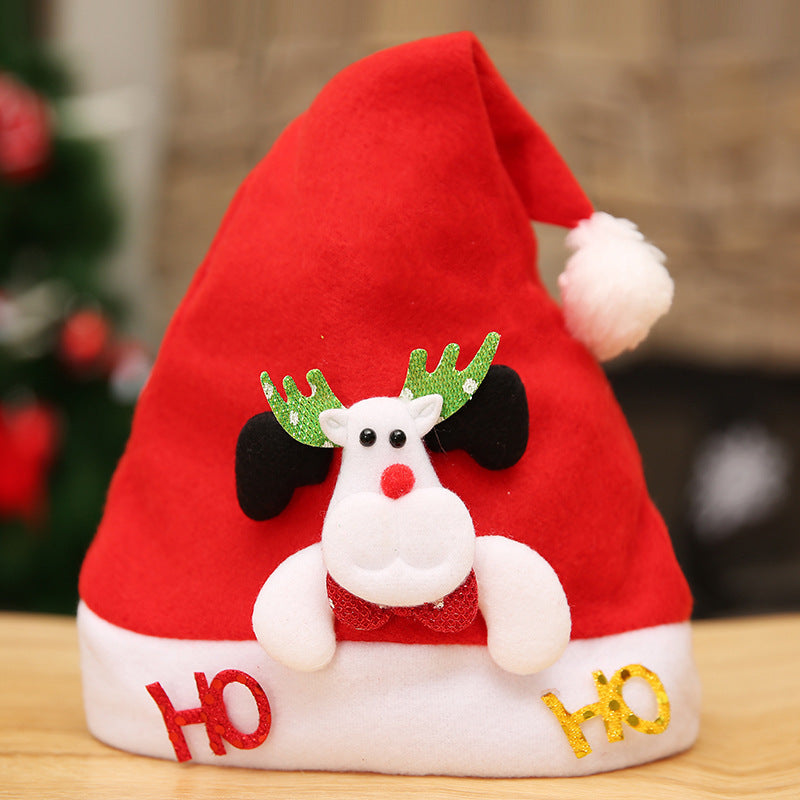 Christmas Decal Cartoon Christmas Hat