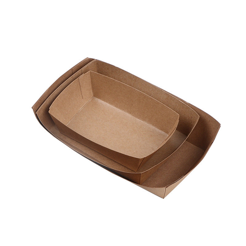 Ship  Snacks And Kraft Paper Lunch Boxes Takeaway