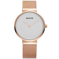 Rose Gold Shell White