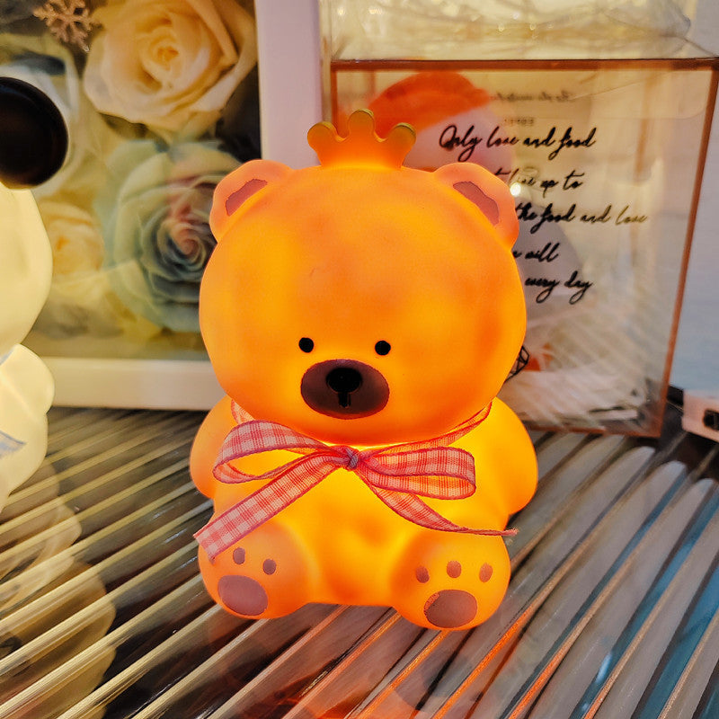 Cartoon Luminous Toy Children Cute Led Small Night Lamp