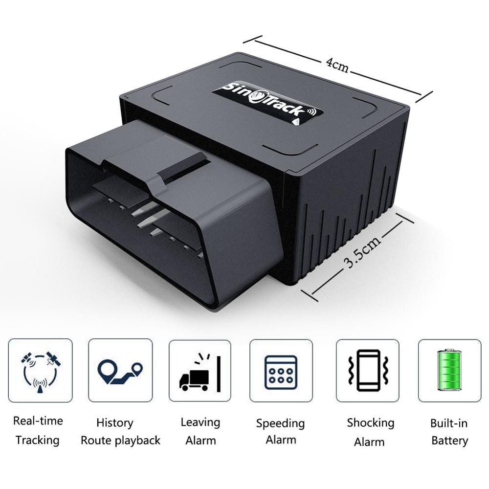 OBDII GPS Tracker – 16-Pin Plug & Play Car Locator