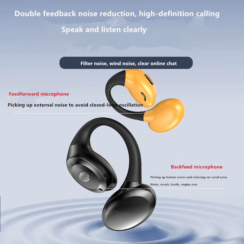 Bluetooth Headset Wireless Sports Business Ear-mounted