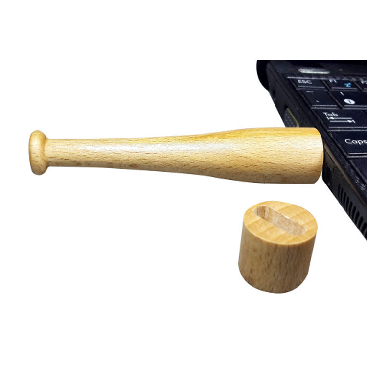 Baseball Bat Creative USB Drive – Unique Digital Storage Device