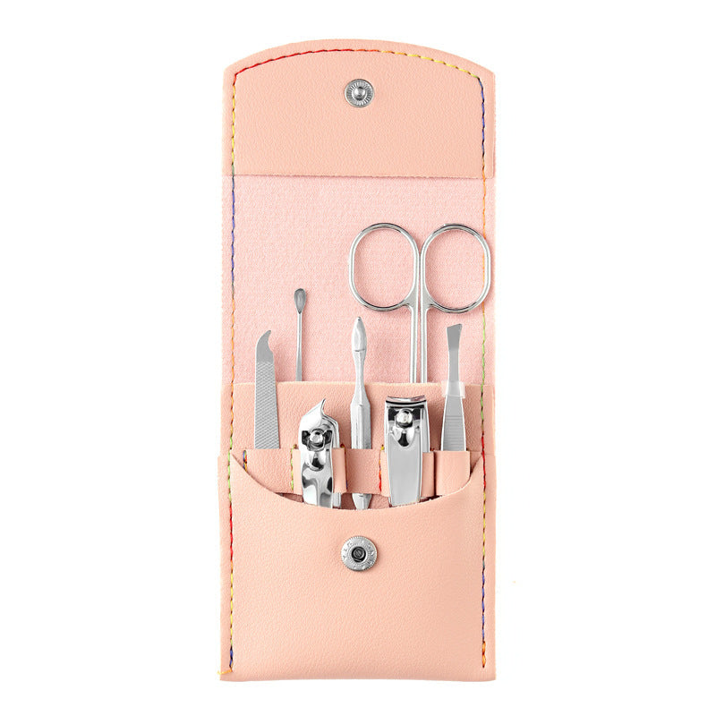 7-Piece Nail Clippers Set – Manicure & Pedicure Grooming Kit