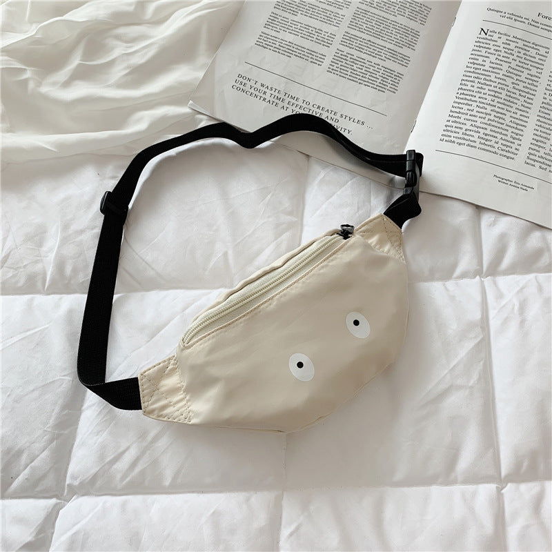 Children’s Single-Shoulder Waist Bag – Fun Patterned Kids’ Sling Bag