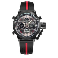 3003 Red With Black Surface