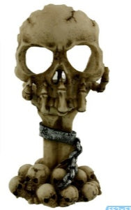 Halloween Resin Ornaments Skull Hand-held Candle Holder