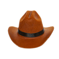 Brown cowboy hat
