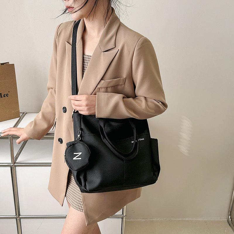 Women Shoulder Crossbody Bag Canvas Tote Messenger Bag 2025 Ladies Hand Bags Female Handbag