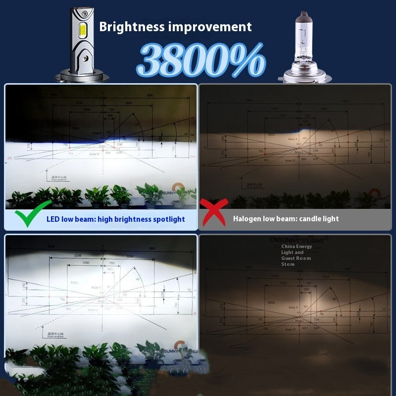 260W Car LED Headlight 4300K