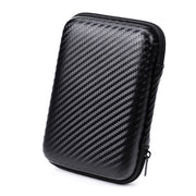 Earphone Data Cable Hard Drive Package Portable Charger Zipper Storage Box