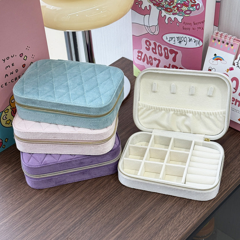 Simple Fashion Personality Portable Jewelry Box