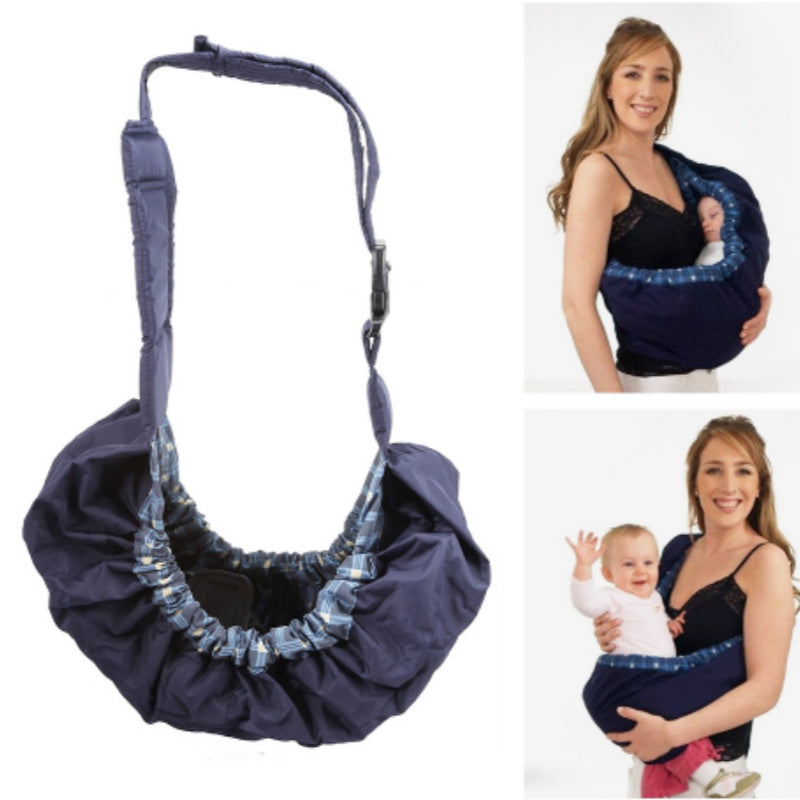 Pudcoco Baby Sling Carrier Wrap – Front Carry Nursing Papoose Bag for Newborns and Toddlers